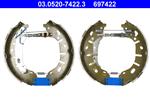 ATE - Remschoen set - 03.0520-7422.3