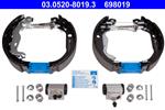 ATE - Remschoen set - 03.0520-8019.3