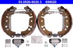 ATE - Remschoen set - 03.0520-9020.3